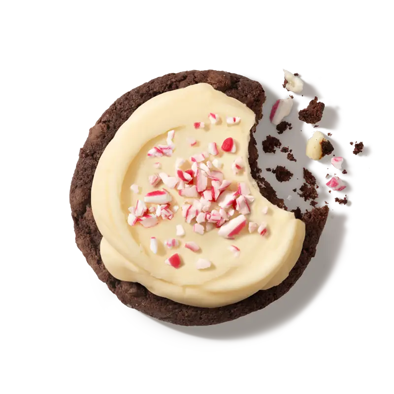 Chocolate Candy Cane Buttercream Cookie - Image 2